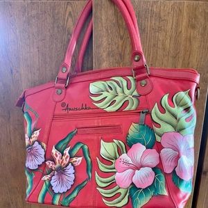 Anuschka Tote Retired " Island Retreat " Brand New without tags